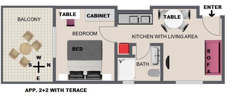 Apartments Ursic Mb ブレラ 部屋 写真